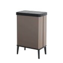 Ver imagem 1 de Lixeira Verto High 54l - Rosê | Curver