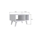 Ver imagem 2 de Mesa de Centro com Nichos B60 Branco Emovell