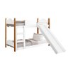 Beliche Infantil Montessoriana com Escorregador Branco Encanto Gabrielli Móveis - 2