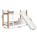 Ver imagem 4 de Beliche Infantil Montessoriana com Escorregador Branco Encanto Gabrielli Móveis