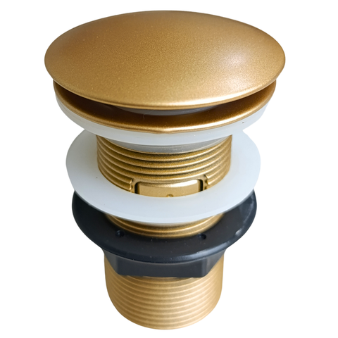Válvula Ralo Click Abs Inteligente para Cuba 1.1/4 Dourado