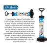 Desentupidor Manual de Vaso Pia Bomba Sucção Multiuso Kala - 5