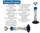 Ver imagem 6 de Desentupidor Manual de Vaso Pia Bomba Sucção Multiuso Kala