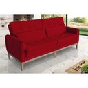 Ver imagem 4 de Sofá Cama Rivieira 2,30m Vermelho