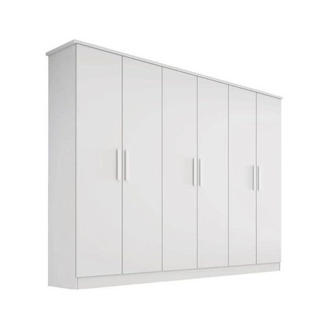 Guarda-roupa de Casal Nina com 6 Portas - Bianchi