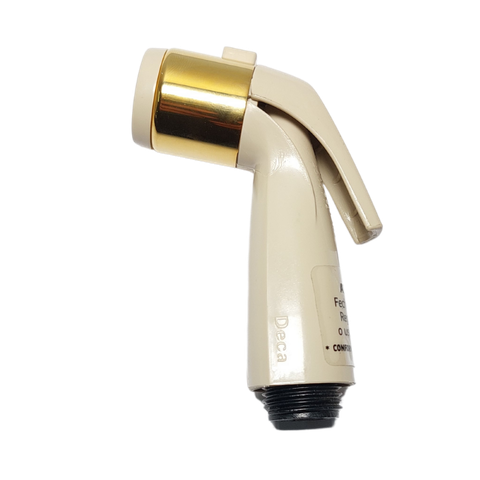 Duchinha Gatilho Manual para Activa Deca Bege com Dourado 1/2" - 4906306