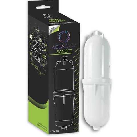 Refil Filtro Vela para Bebedouro Purificador de Água Aguasana Sanoft Soft Everest