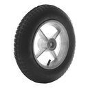 Ver imagem 1 de Roda de Alumínio 8” com Pneu e Câmara 325×8 - Rodaleve Rl-201s6205