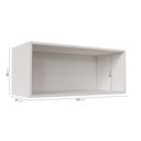 Ver imagem 3 de Armário Aéreo Porta Basculante 80cm Arizona CabeCasa MadeiraOriginals Branco/Cinza