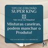 Saia pra Cama King Size Algodao em Ponto Palito Percal 180 Fio Luxo:bege - 6