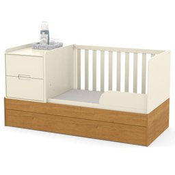 Berço Americano Multifuncional Formare Off White Freijó - Matic - 2