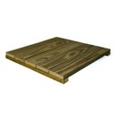 Ver imagem 1 de Kit 20 Unidades Deck Modular 50cmx50cm Pinus Tratado Madeira do Brasil