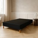 Ver imagem 1 de Base Cama Box Casal 39x138cm com 6 Pés Preto