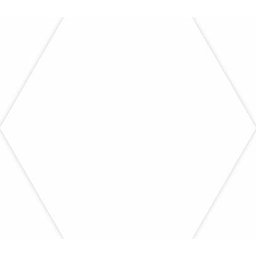 Revestimento p/ Fachada e Piscina Hexagonal (Caixa c/ 1,02m²) White Ceral - 1