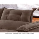 Ver imagem 6 de Sofá Retrátil e Reclinável Atlas 2,50m 04 Lugares Mola Ensacada Txr