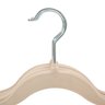 Conjunto de cabides de veludo bege 8pcs - Oikos - 3