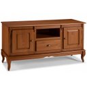 Ver imagem 3 de Rack Hanover 2 Portas Madeira 1 Gaveta Pés Luis Xv 75 X 150 X 40 (a X L X P)