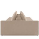 Ver imagem 2 de Sofá Ilha Modular para Sala 342cm com Puff Dublin K01 Veludo Bege - Lyam Decor