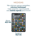 Ver imagem 6 de Quadro Porta Tampinha de Cerveja Decoração para Churrasco