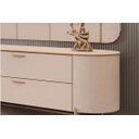 Ver imagem 7 de Bancada e Painel para Tv 75" Celine Off White Dj Móveis