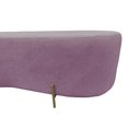 Ver imagem 5 de Puff Decorativo Alana Veludo Rosê