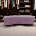 Ver imagem 6 de Puff Decorativo Alana Veludo Rosê