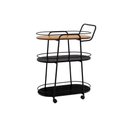 Ver imagem 1 de Carrinho Adega Bar Aurora Drinks Aparador Decorativo Studio Metal Madeira Carrinho Aurora Preto