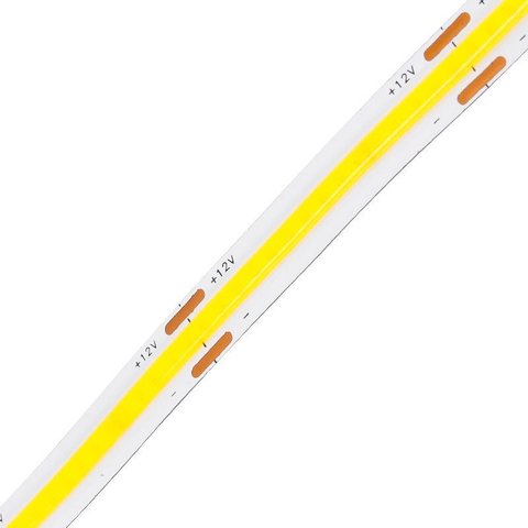 Fita Led Cob 5m 12v Ip20 18w 2700k 1800lm/m 10mm-gaya