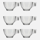 Ver imagem 3 de Xícara Astral 90 ml sem Pires em Vidro Transparente Duralex - Kit com 6 Unidades