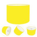 Ver imagem 1 de Cúpula Abajur e Luminária Cilíndrica Vivare Cp-7019 Ø40x30cm - Bocal Nacional Amarelo