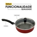 Ver imagem 5 de Frigideira Enjoy 20cm Qualidade e Praticidade com Tampa de Vidro