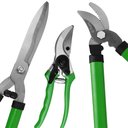 Ver imagem 2 de Kit 3 Tesouras Poda Jardim Cerca Viva Jardinagem TCUT3 Trato