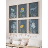 Kit 6 Quadros Decorativos Infantil Animais Fundo Oceano No2 - 1