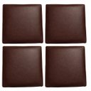 Ver imagem 1 de Assento Estofado P/ Banquetas e Cadeiras em Corino Premium 4 Unidades:marrom