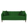 Sofá Madri 180cm Suede Verde - Lares Decor - 4