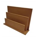 Ver imagem 1 de Revisteiro de Couro Sintetico Marrom