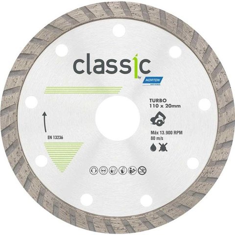 Disco Diamantado Turbo 110X20 Classic - 31236
