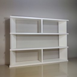 Nicho Prateleira Suspenso Quarto Zeus Solutions Slim Branco - 2