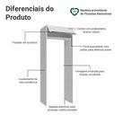 Ver imagem 3 de Porta-Geladeira 83 cm 1 Porta Basculante Branco Veludo Lux Madesa Branco