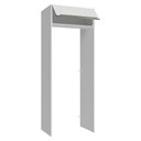 Ver imagem 5 de Porta-Geladeira 83 cm 1 Porta Basculante Branco Veludo Lux Madesa Branco