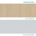 Ver mais imagens de Armário Aéreo 100% MDF 2 Portas 60cm Aura Luciane Móveis