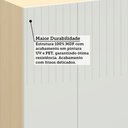 Ver imagem 5 de Armário Aéreo 100% MDF 2 Portas 60cm Aura Luciane Móveis