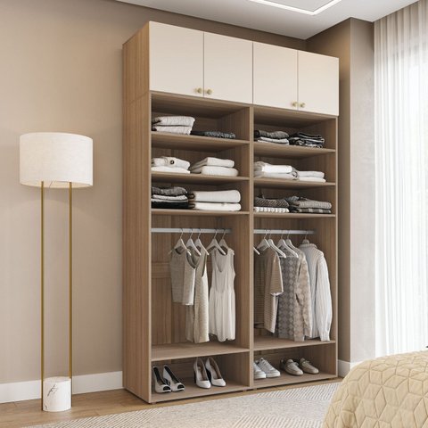 Closet com Maleiro 140 cm Frame Yescasa