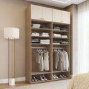Ver imagem 1 de Closet com Maleiro 140 cm Frame Yescasa