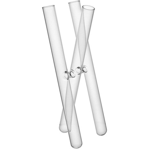 Vaso Decorativo Tubos Home&co Borossilicato Transparente