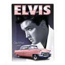 Ver imagem 1 de Placa Decorativa Elvis Presley Cadillac Rei do Rock