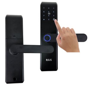 Fechadura Digital Eletronica Wifi App Celular Senha Biometrica Cartao Rt Chave Porta Portao Seguranç