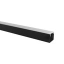 Ver imagem 1 de Perfil de Sobrepor para Fita Led Blumenau Line Easy 23mm com 3 Metros Preto Fosco