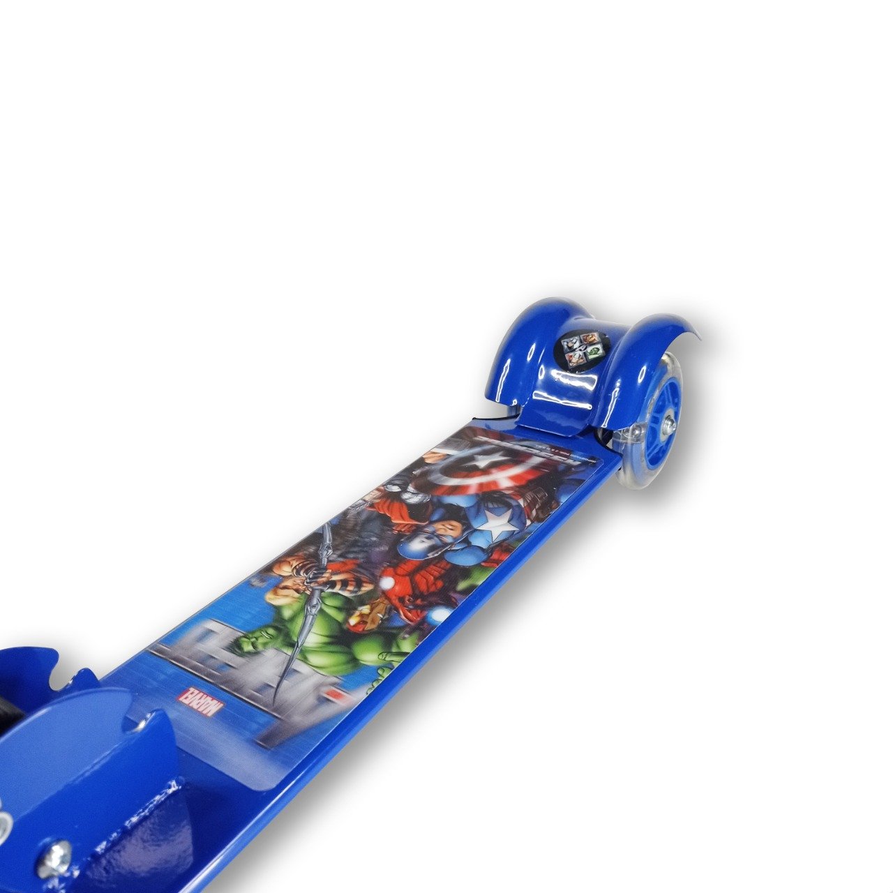 Patinete Infantil de Ferro Vindadores 3 Rodas C/ Capacete - 7