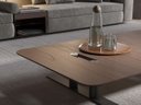 Ver imagem 2 de Mesa de Centro Retangular Studio Madeira Aço Assinado por Ramon Zancanaro Ccl